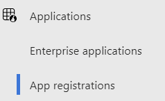 App Registrations